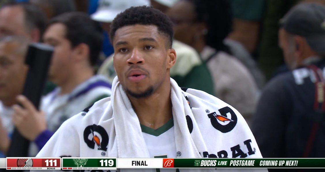 Giannis Antetokounmpo 22 novembre 2022