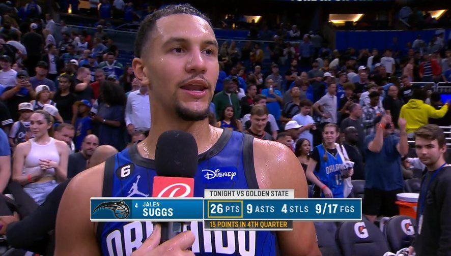 Jalen Suggs Magic 4 novembre 2022