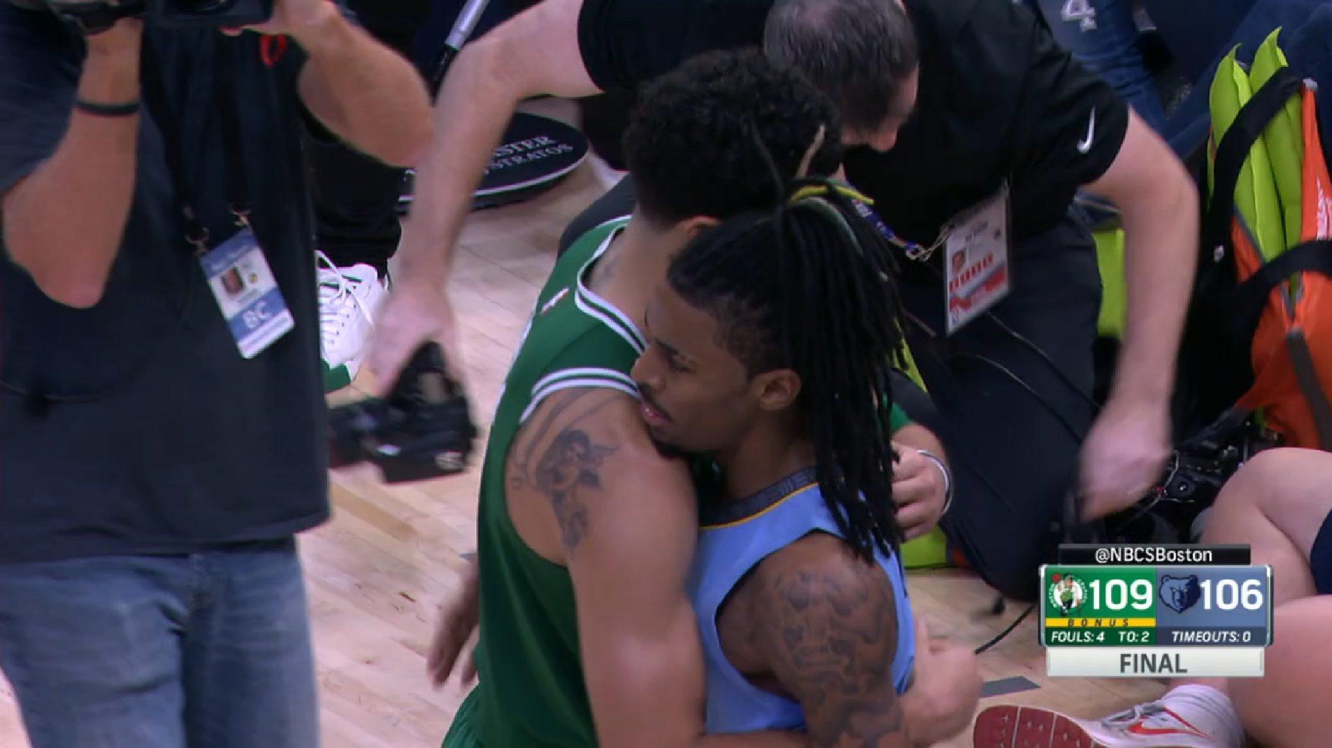 Jayson Tatum Ja Morant 8 novembre 2022 Celtics