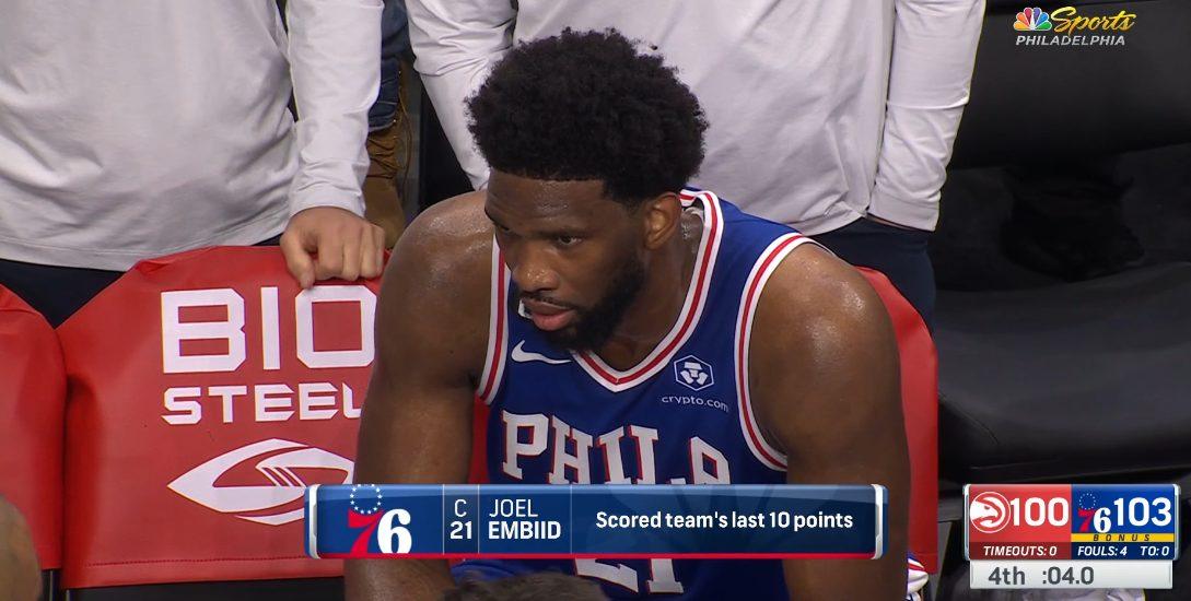 Joel Embiid 29 novembre 2022