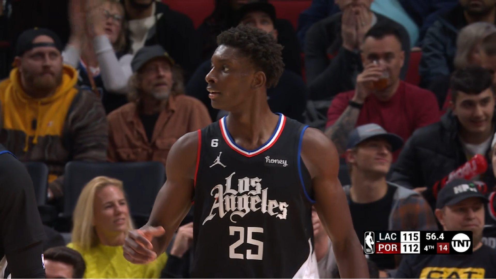 Moussa Diabaté Clippers 30 novembre 2022