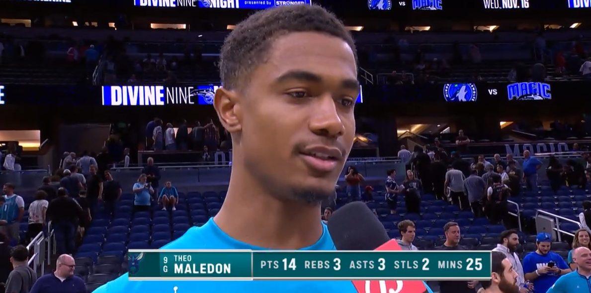 Théo Maledon 27 novembre 2022