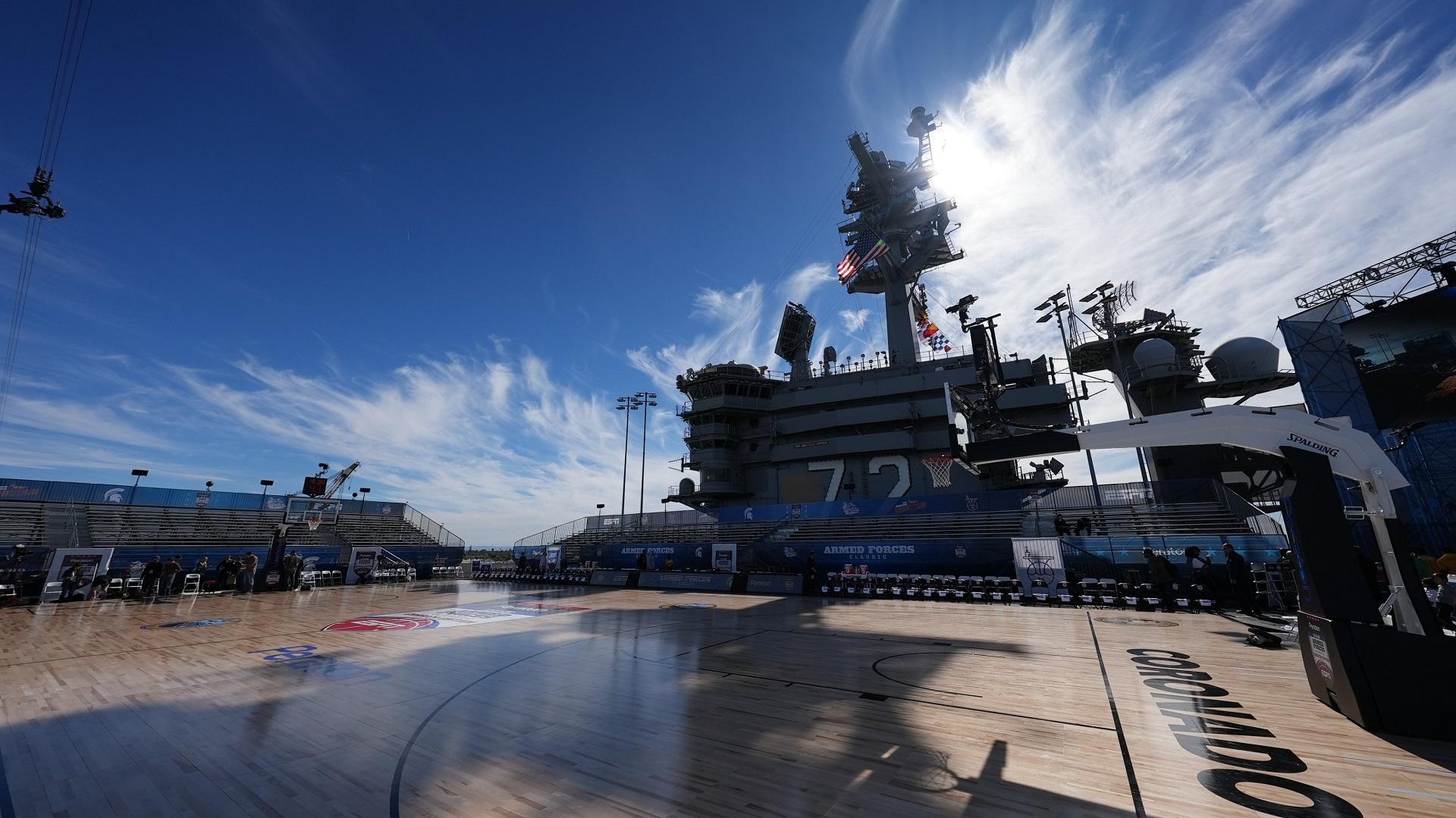 USS Abraham Lincoln NCAA 12 novembre 2022