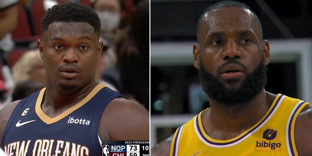 Zion Williamson LeBron