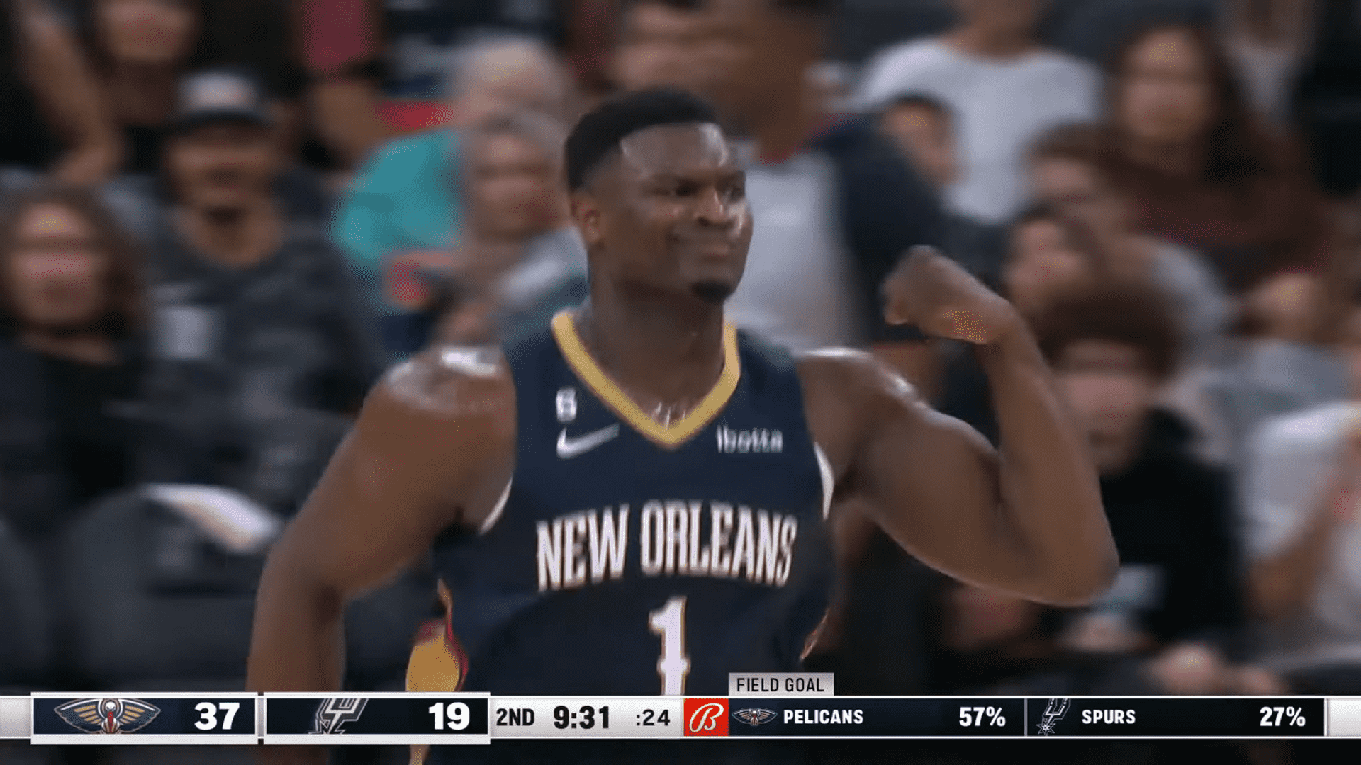 Zion Williamson 30 novembre 2022