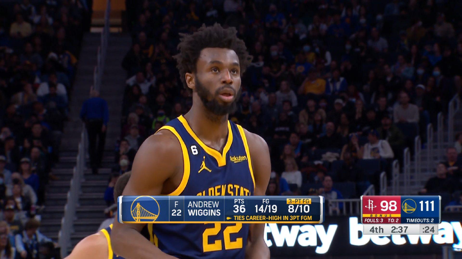 Andrew Wiggins Warriors 4 décembre 2022