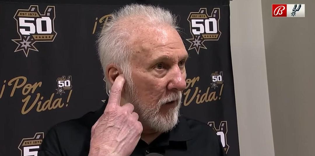 Gregg Popovich absent jusqu’à nouvel ordre pour des “problèmes de santé”