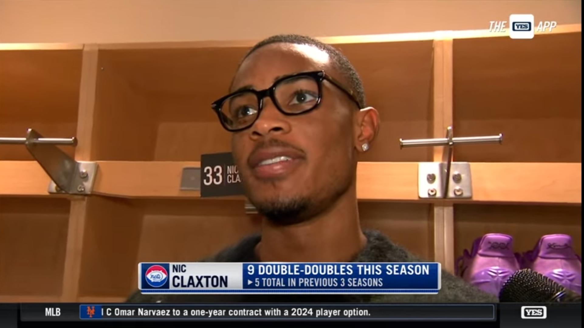 Nic Claxton 19 décembre 2022