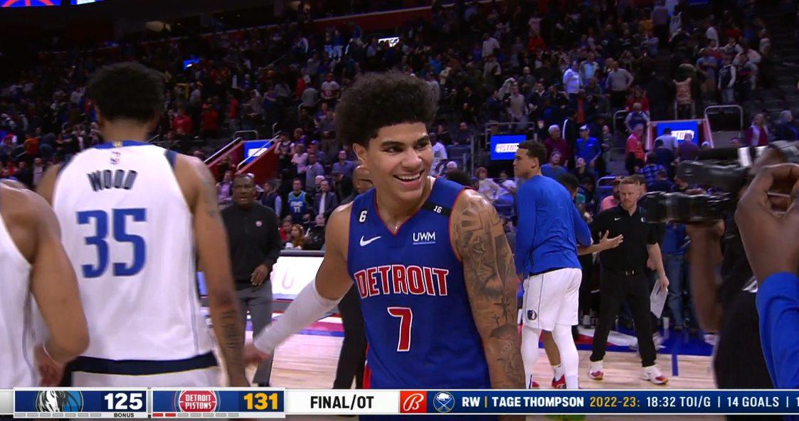 Killian Hayes postgame 2 décembre 2022