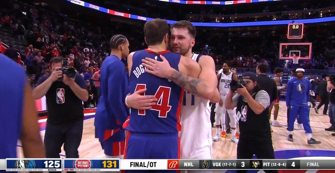 Pistons Mavericks 2 décembre 2022