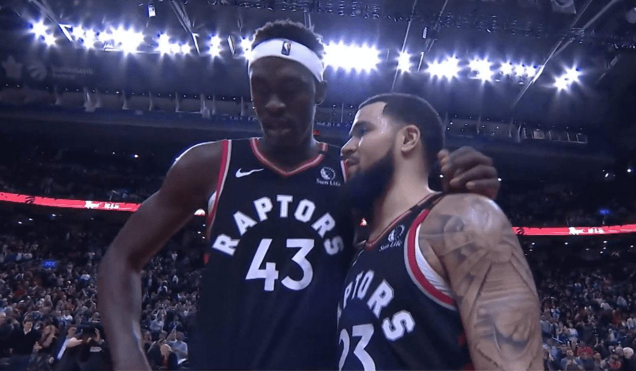 Raptors Pascal Siakam Fred VanVleet
