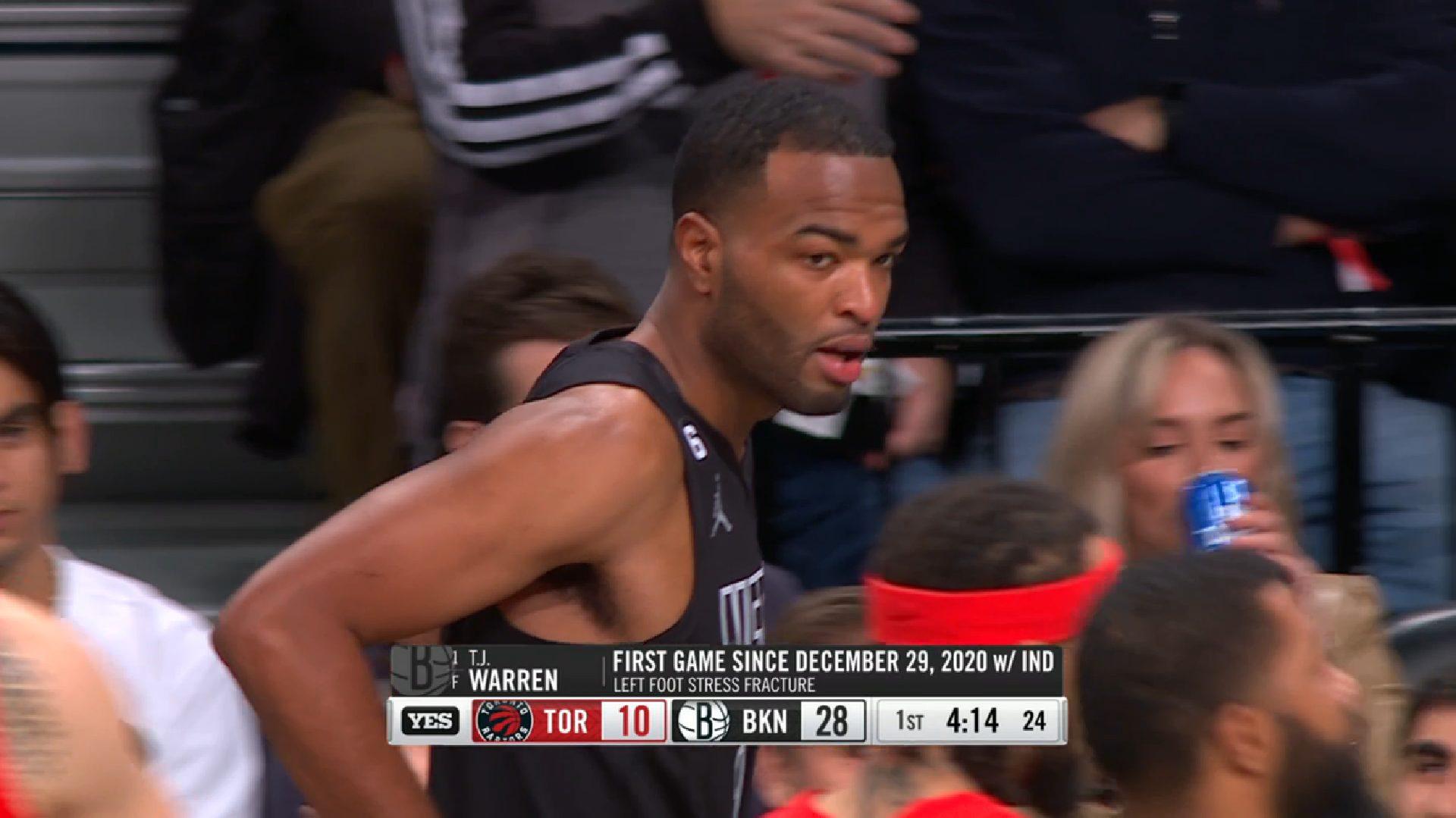 T.J. Warren Nets 3 décembre 2022