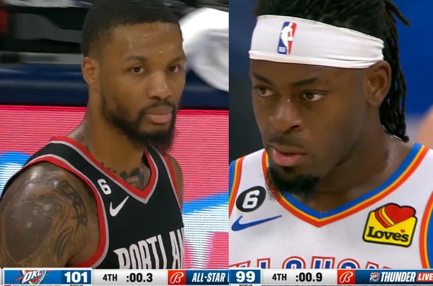 Damian Lillard Luguenz Dort 22 décembre 2022