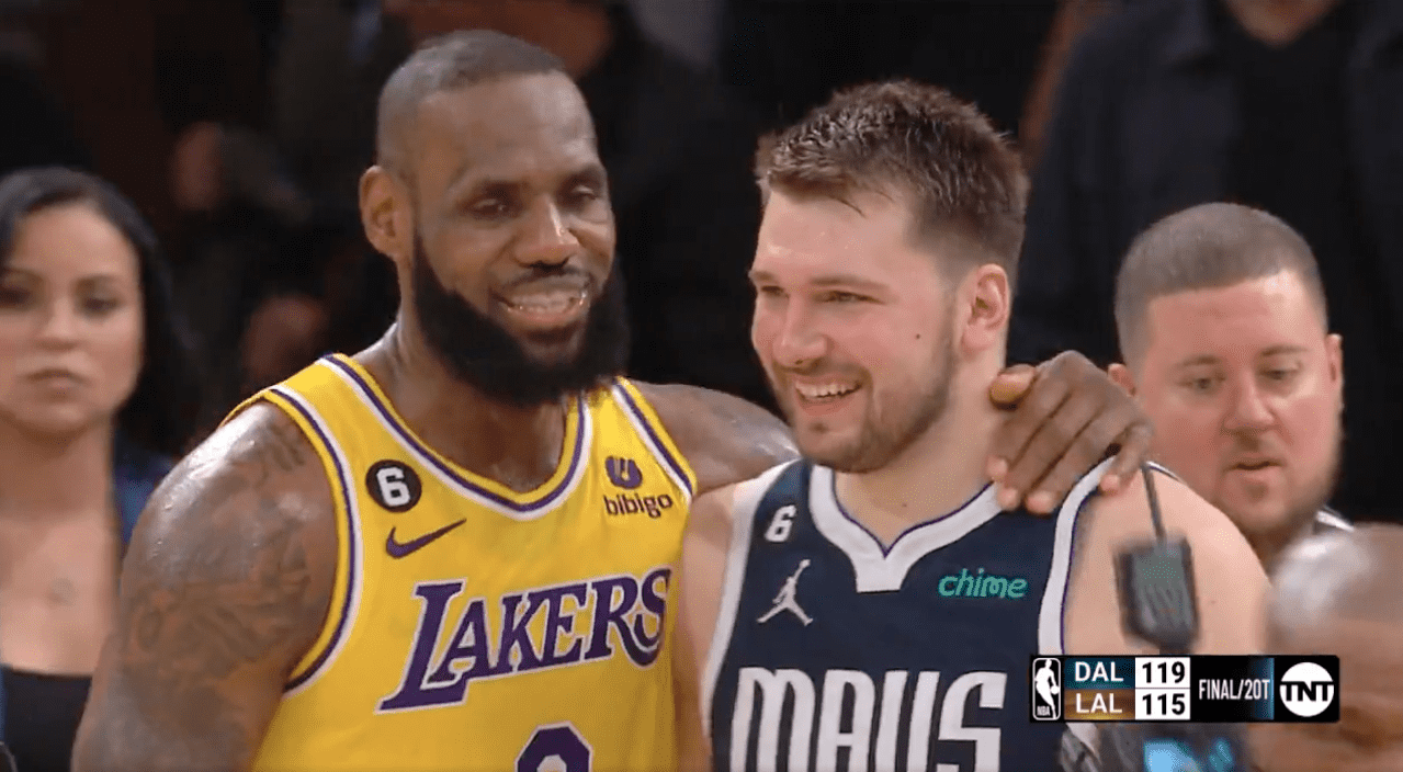 Lebron Doncic 13 janvier 2023