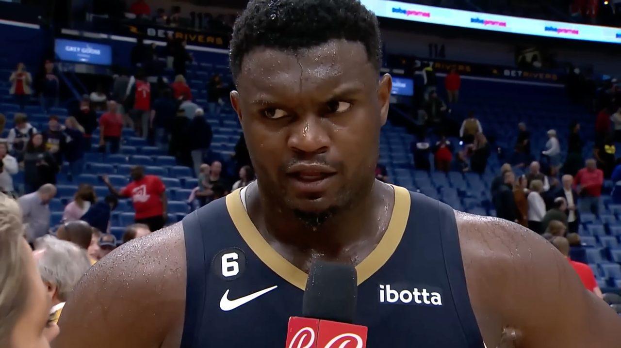 Zion Williamson 25 janvier 2023