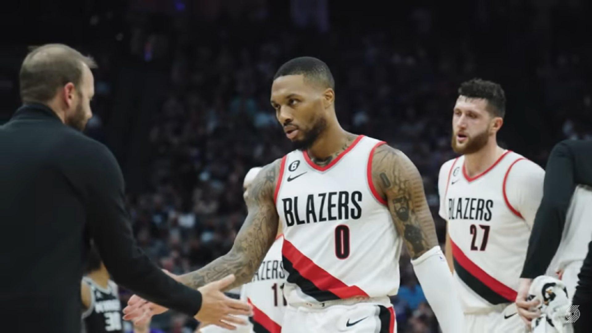 Damian Lillard Blazers 19 décembre 2022