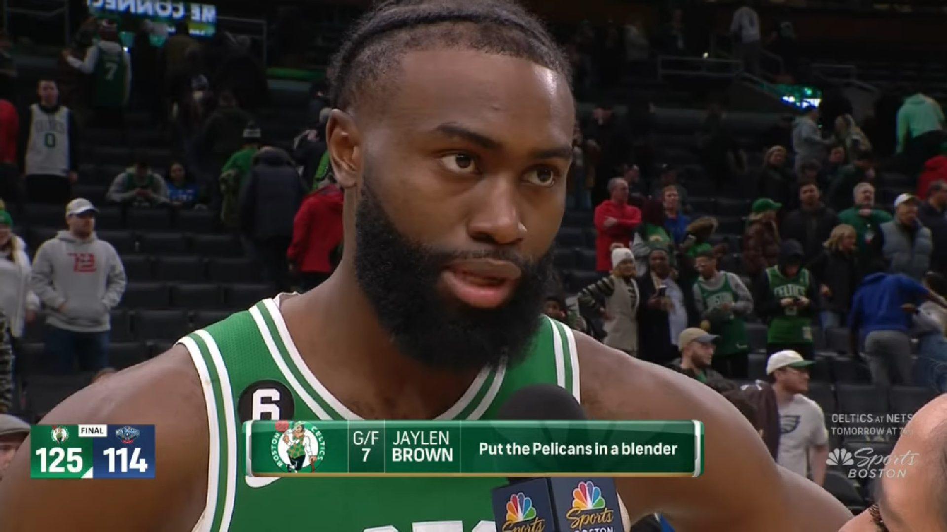 Jaylen Brown Celtics 12 janvier 2023