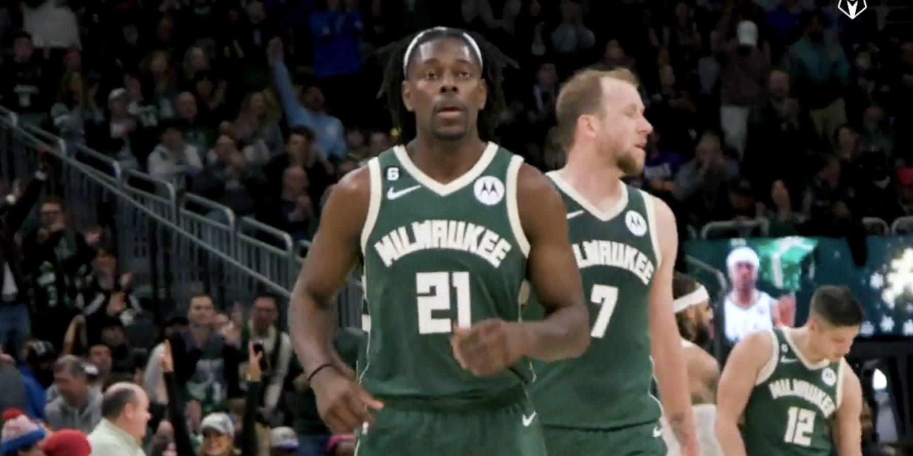 Jrue Holiday 18 janvier 2022 Bucks