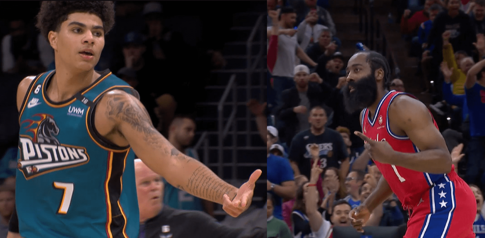 Killian Hayes James Harden 8 janvier 2023