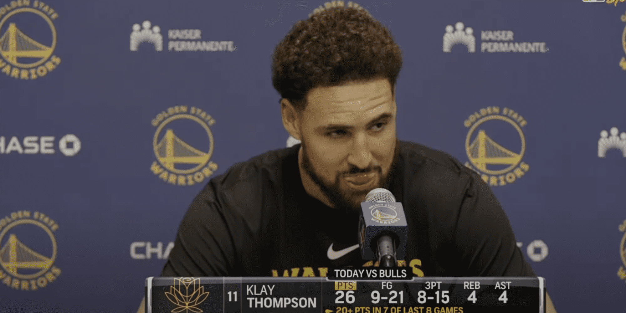 Klay Thompson Warriors