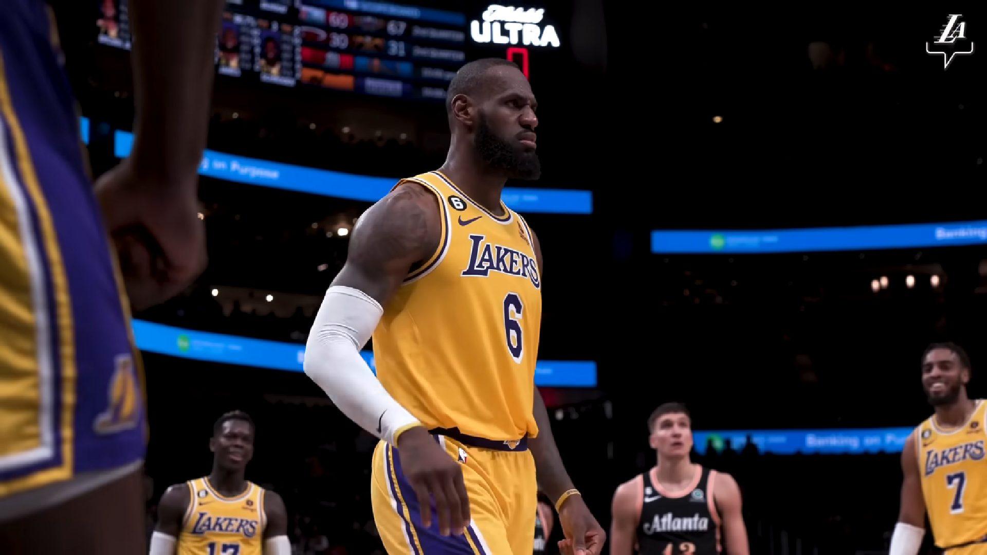 LeBron James Lakers 24 janvier 2023