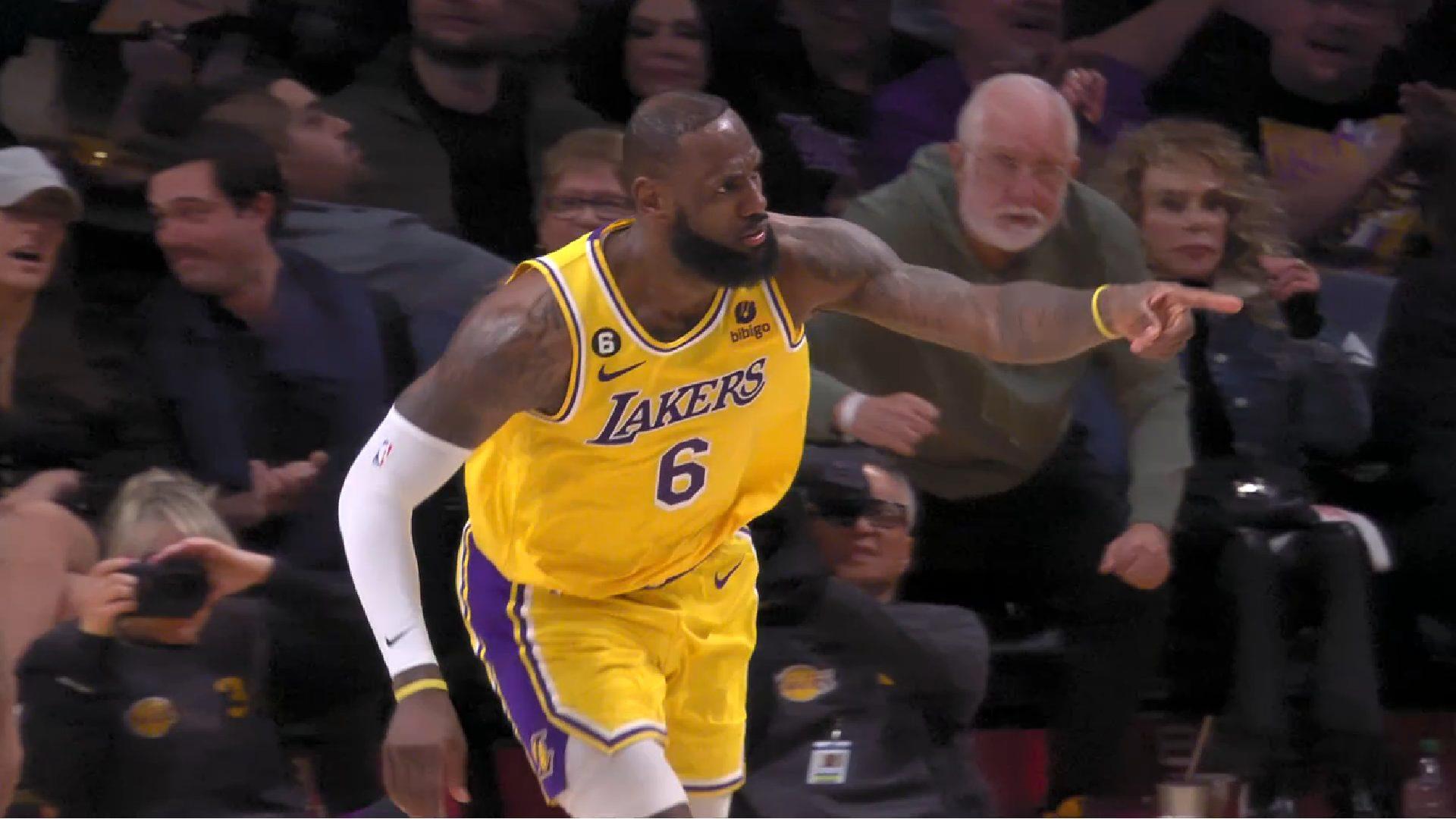 LeBron James Lakers 26 janvier 2023