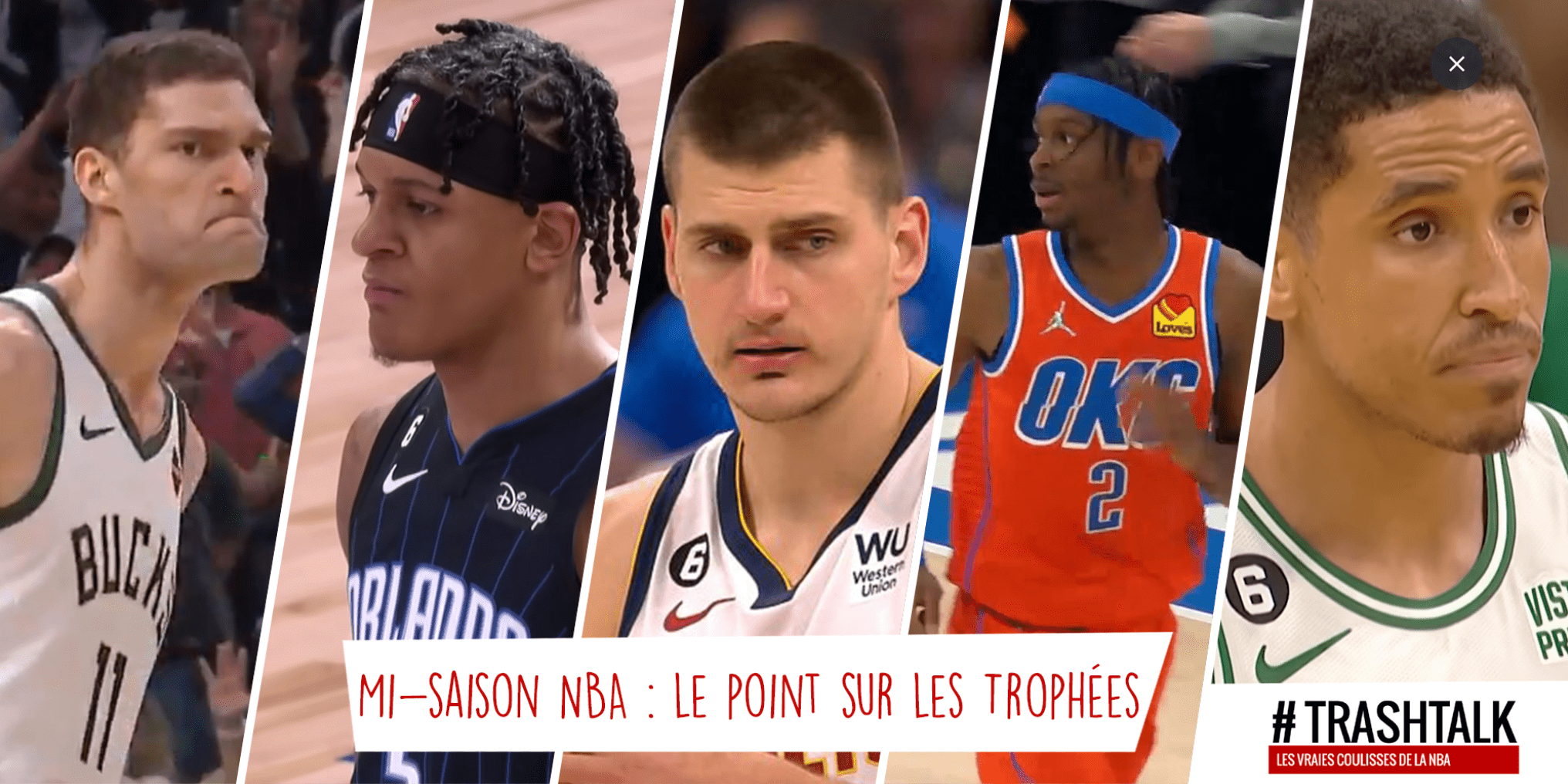 Trophées NBA mi-saison