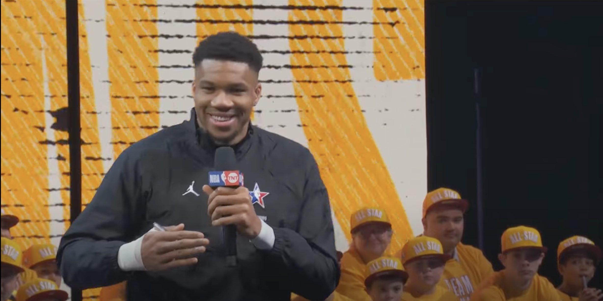 All-Star Weekend Giannis Antetokounmpo