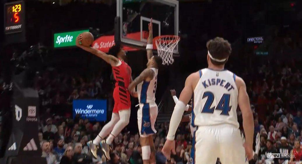 Shaedon Sharpe 15 février 2023