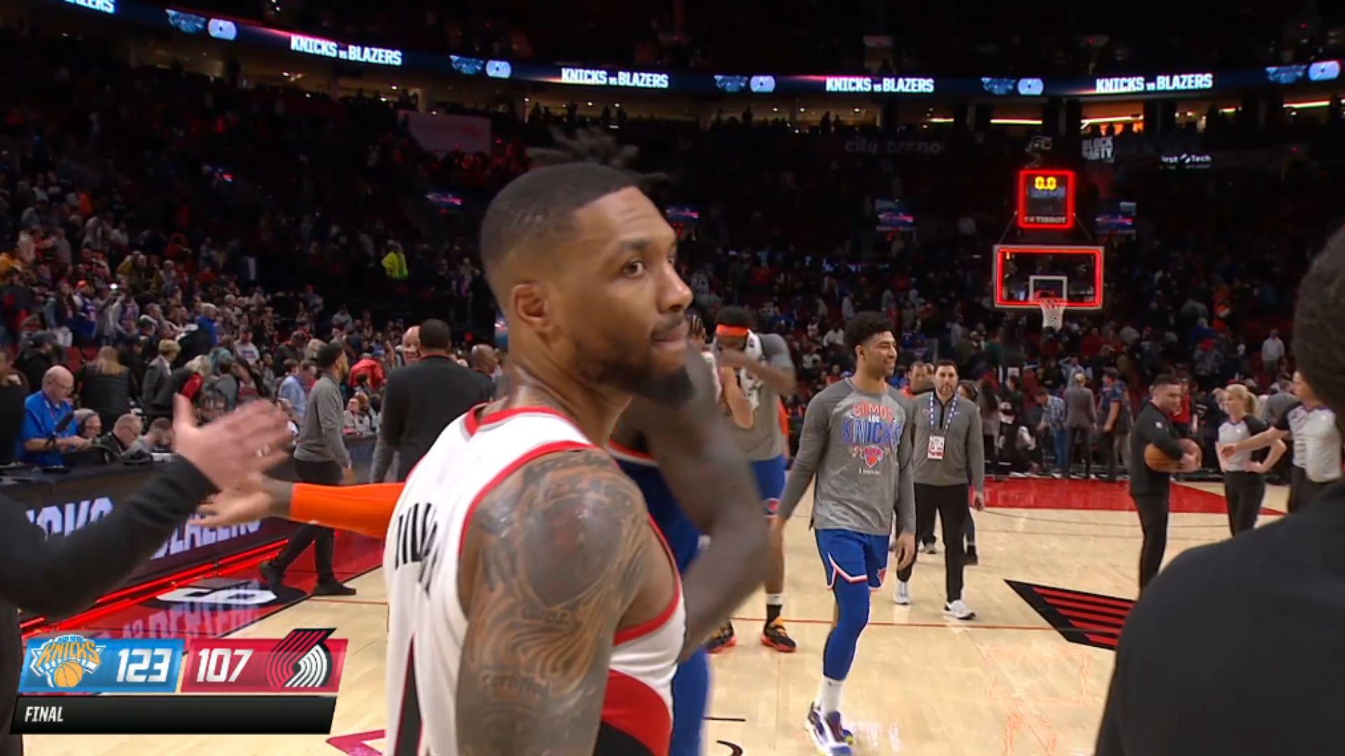 Damian Lillard Knicks