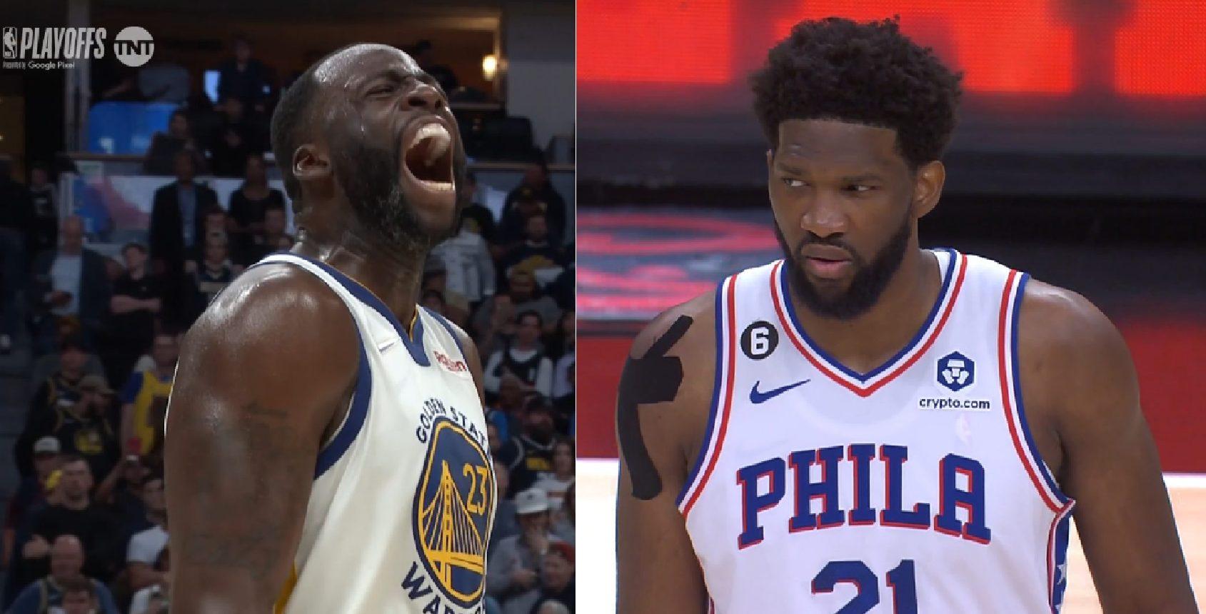 Draymond Green Joel Embiid 25 mars 2023