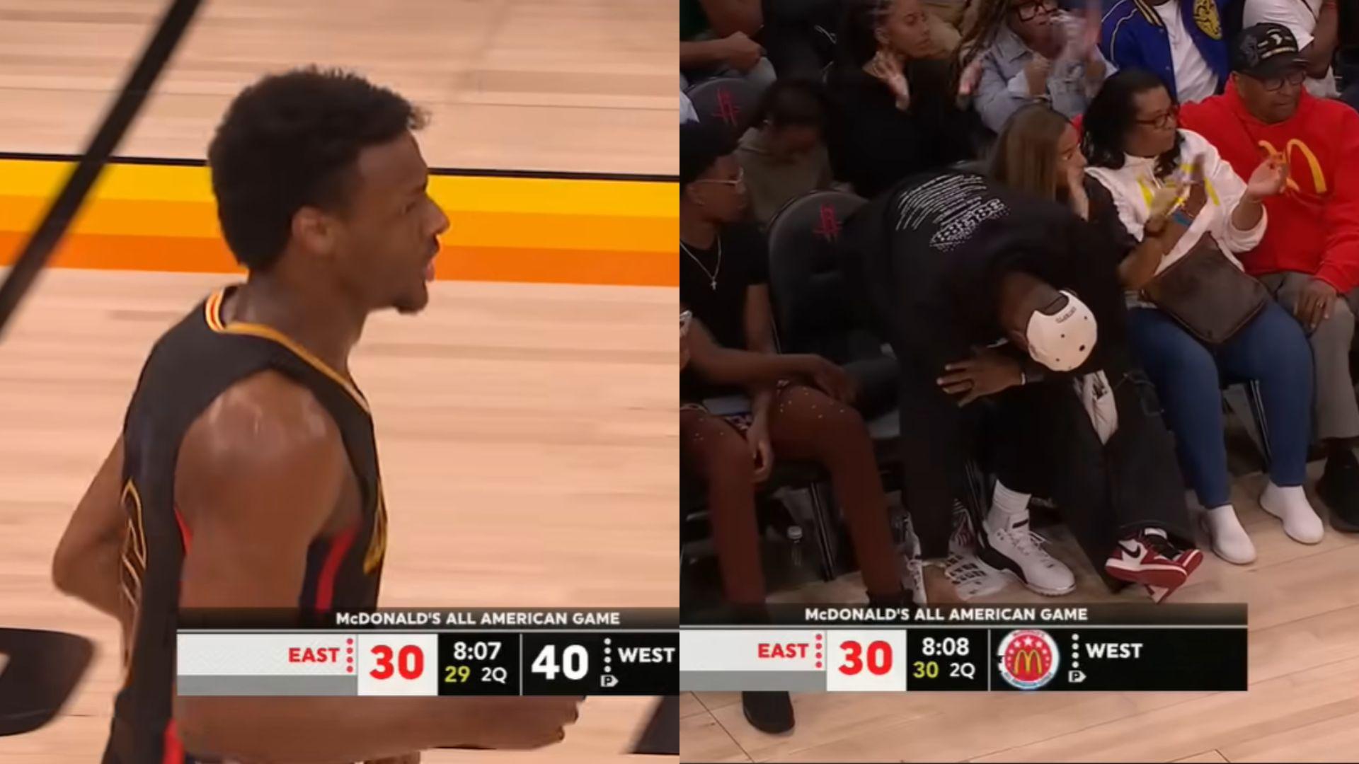 Bronny James McDonald's Game