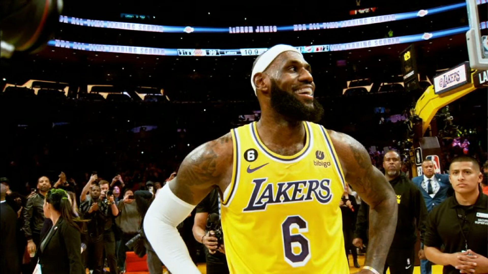 LeBron James Lakers 13 février 2023