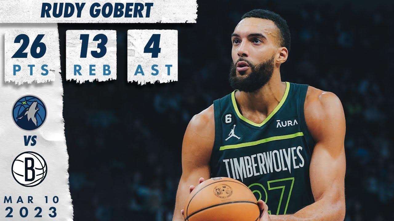 Rudy Gobert 12 mars 2023