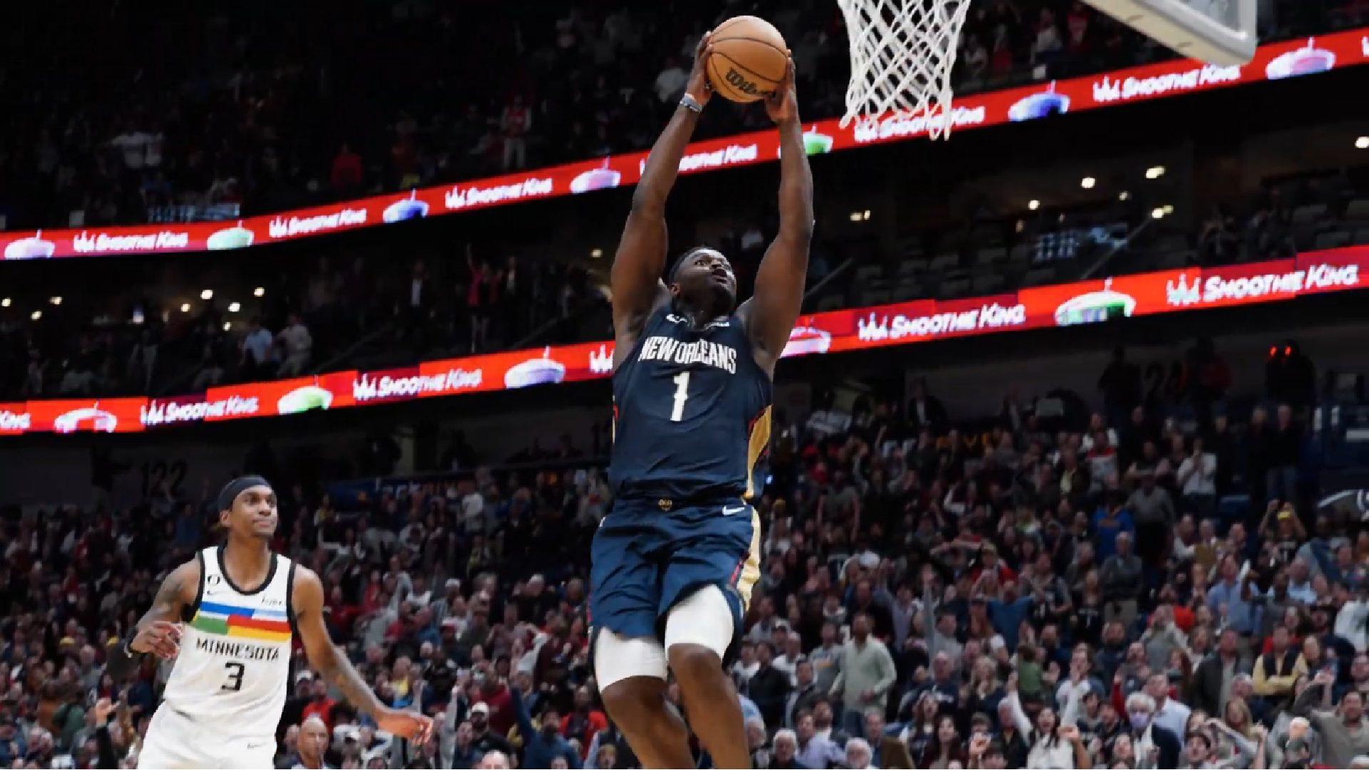 Zion Williamson Pelicans 25 janvier 2023