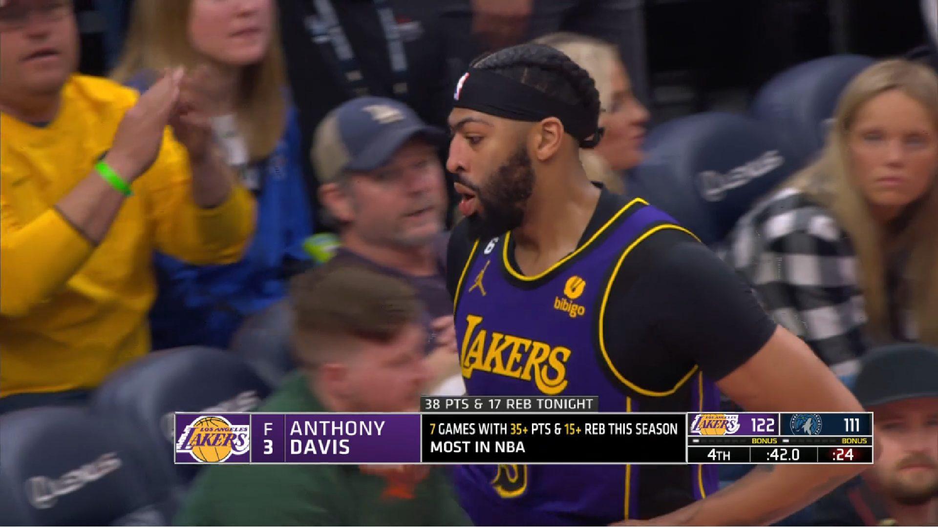 Anthony Davis Lakers 1 avril 2023