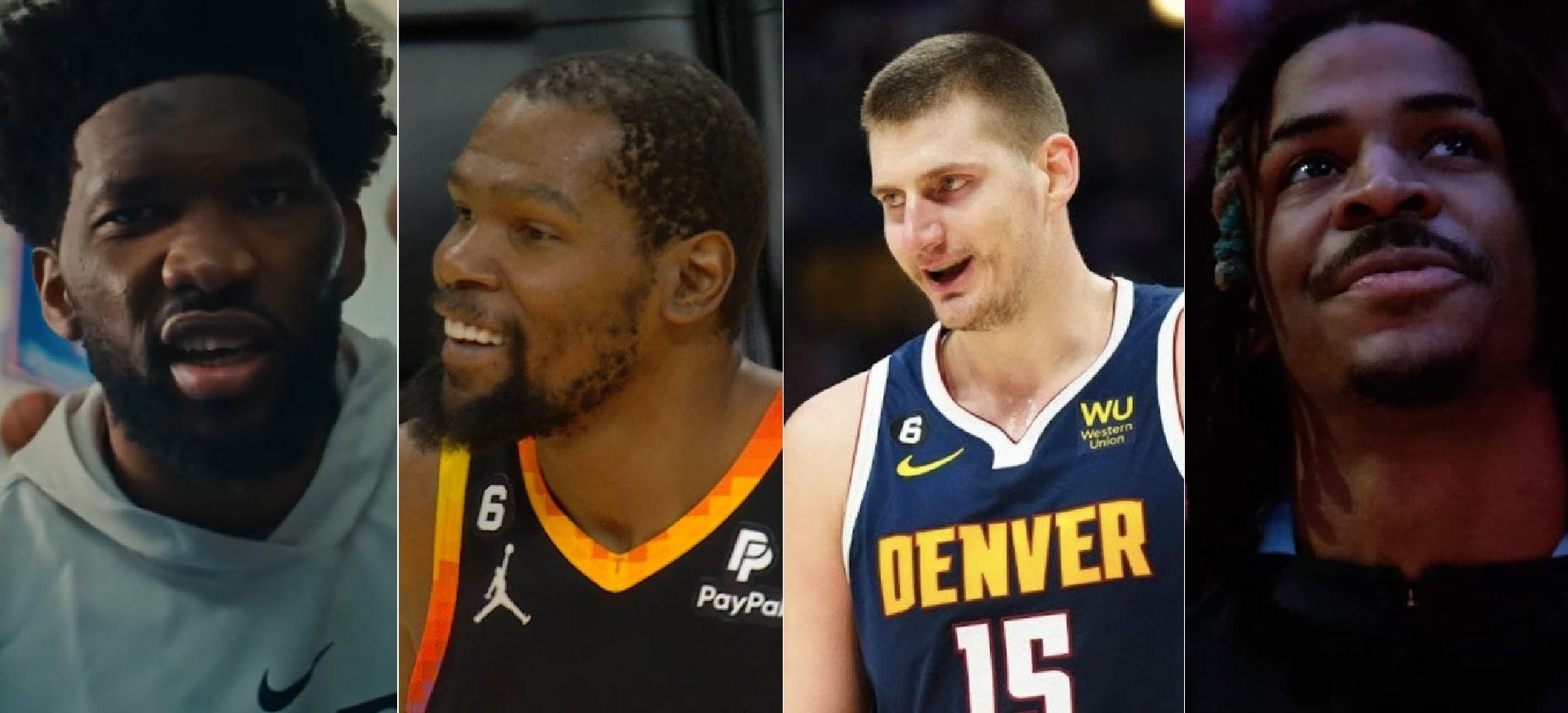 Joel Embiid Kevin Durant Playoffs 2023