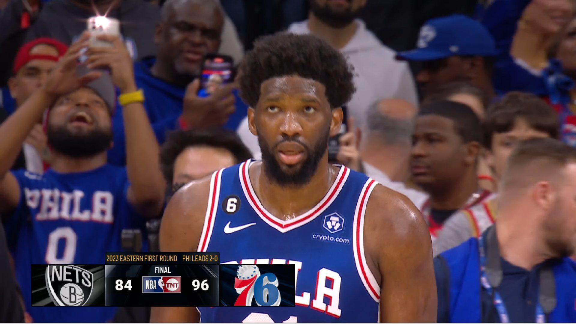 Joel Embiid Sixers 18 avril 2023