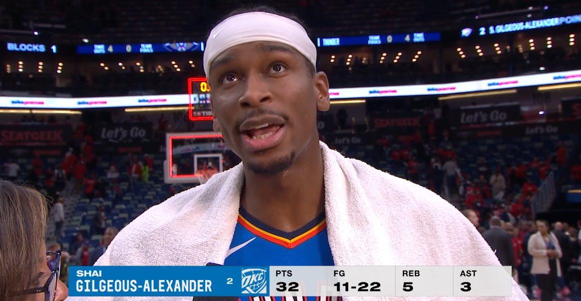 Shai Gilgeous-Alexander 13 avril 2023