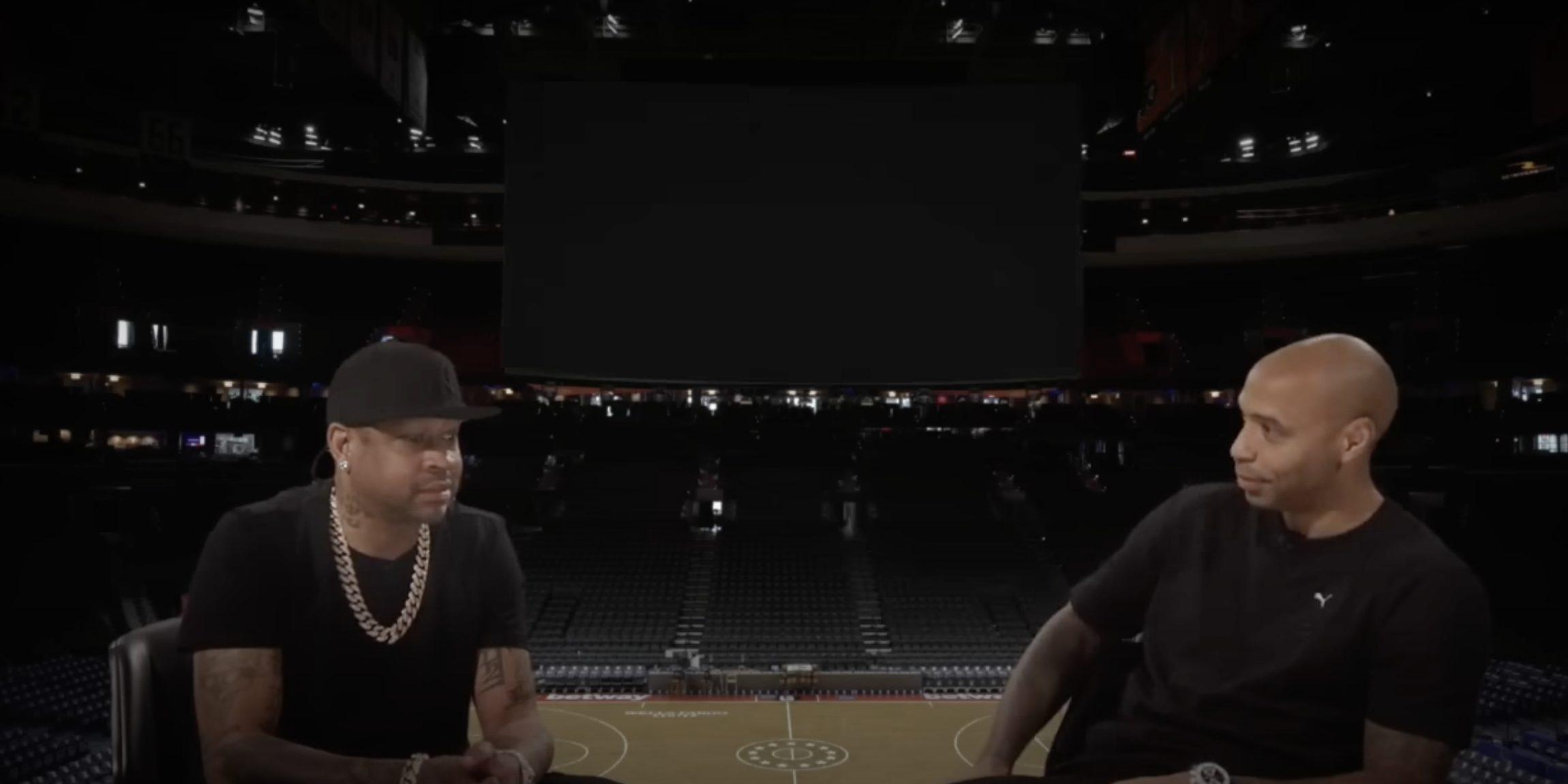 Allen Iverson Thierry Henry NBA