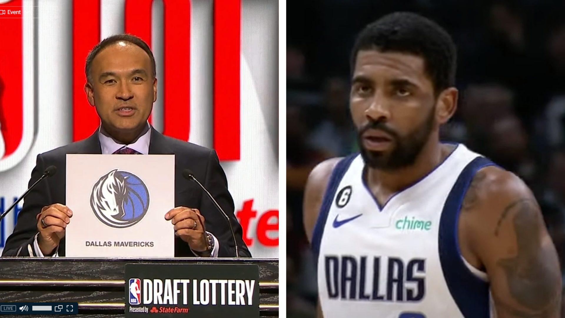 Kyrie Irving Loterie NBA Dallas Mavericks