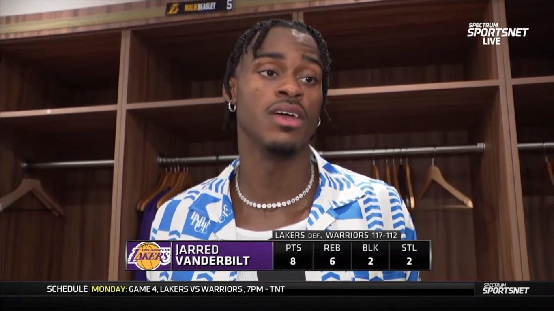 Jarred Vanderbilt Lakers 3 mai 2023