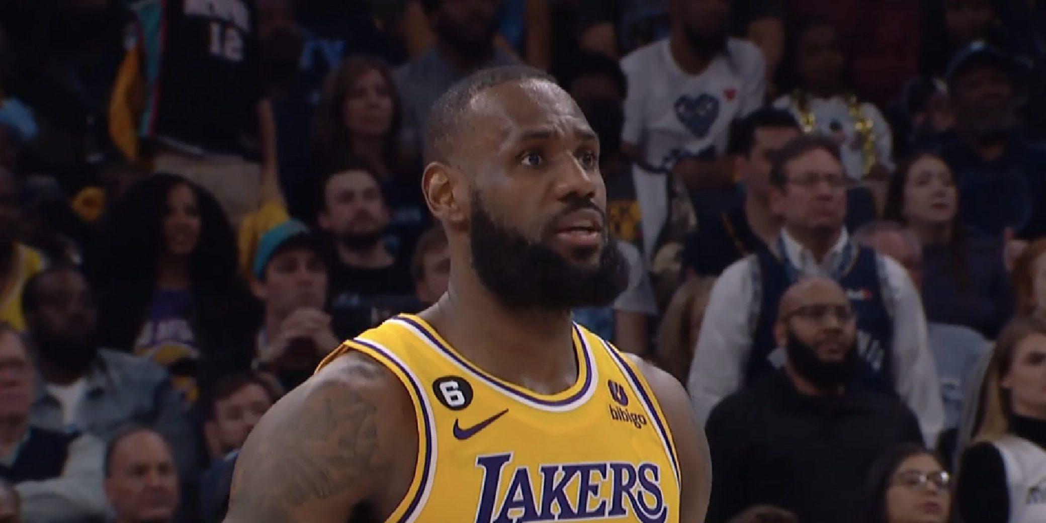 LeBron James Lakers