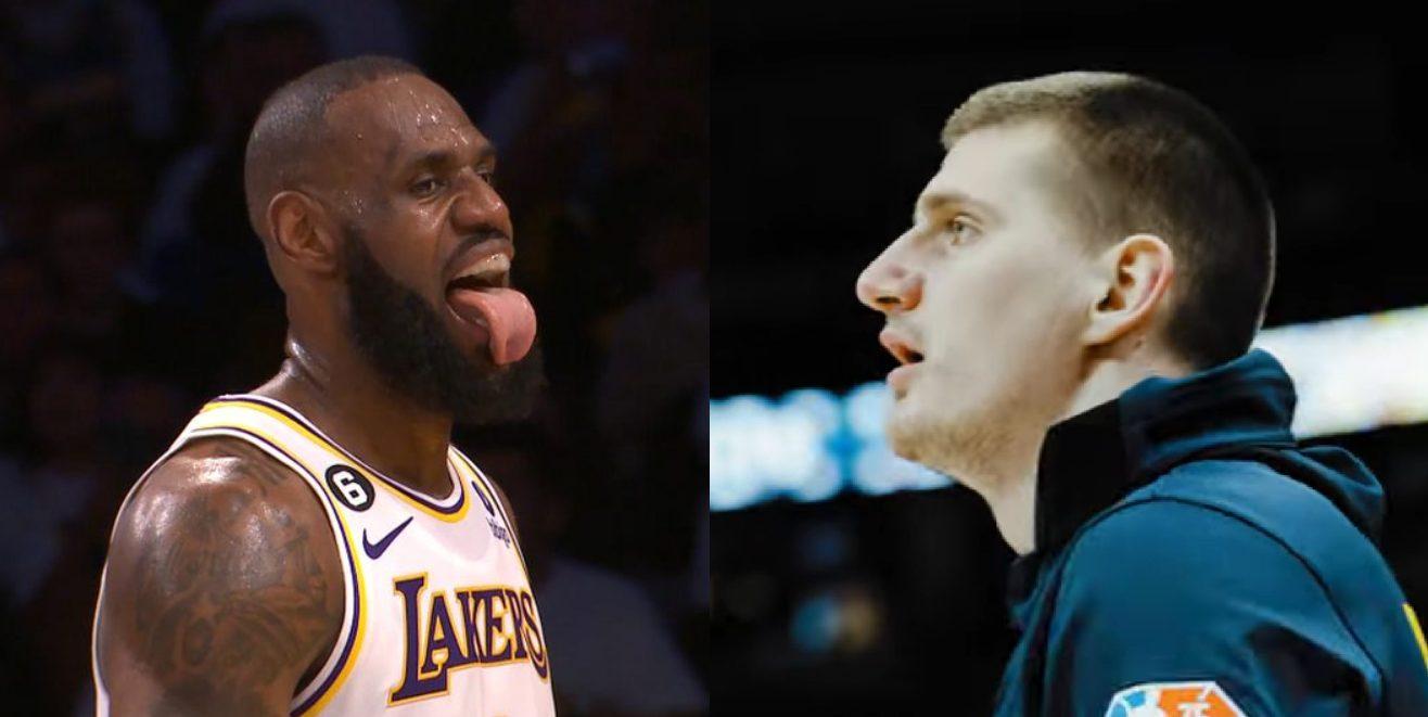 LeBron James Nikola Jokic 15 mai 2023