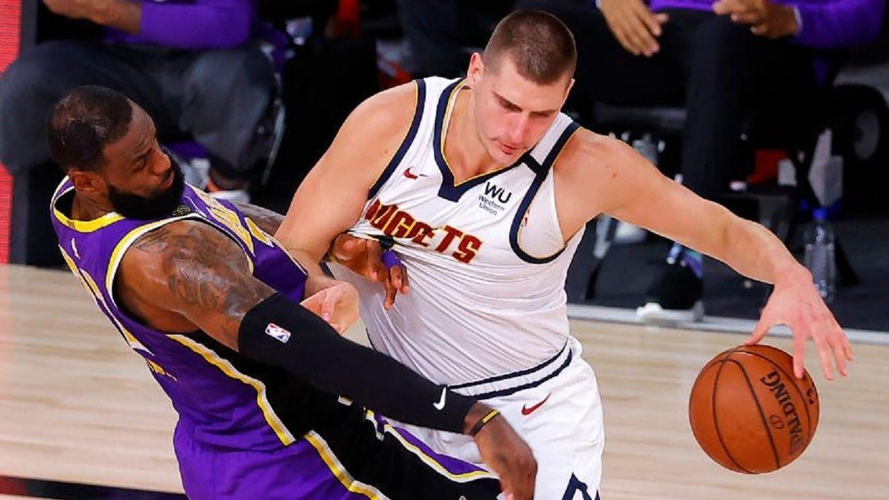 Nikola Jokic Lebron James Nuggets Lakers