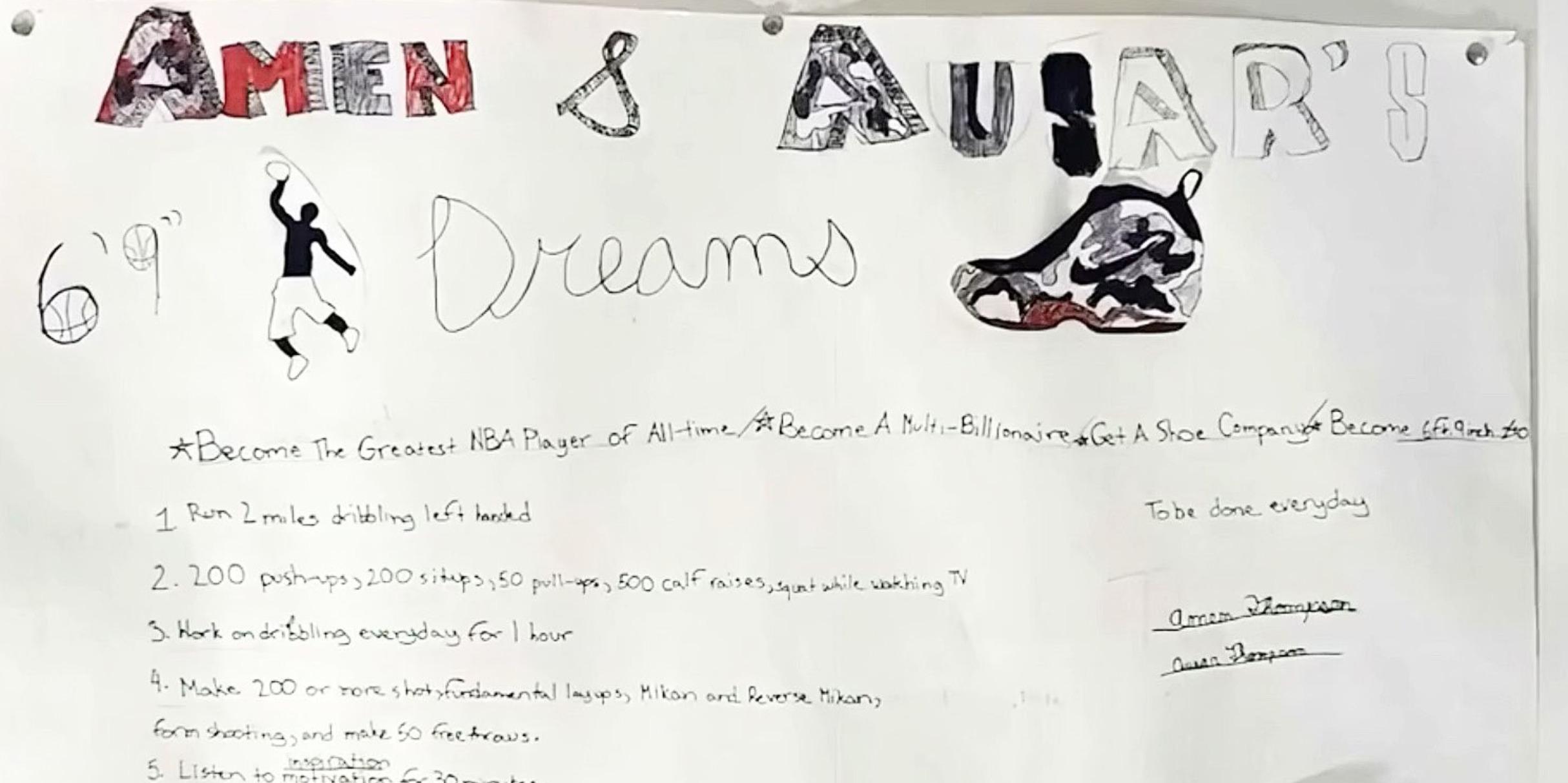 Amen Ausar rêves Thompson