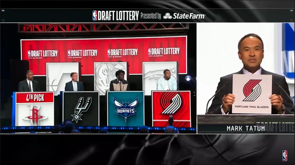 Lottery Blazers. 14/06/23