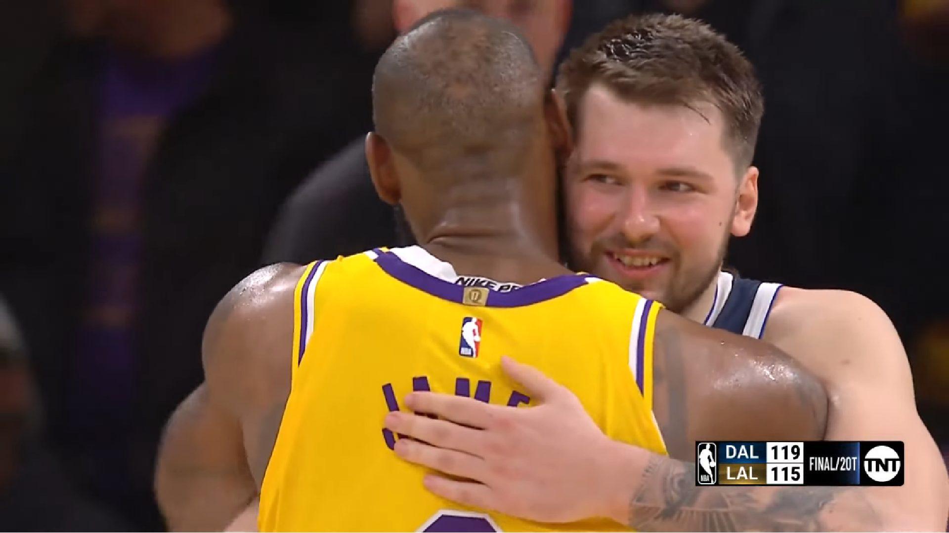 LeBron James Luka Doncic 6 juin 2023