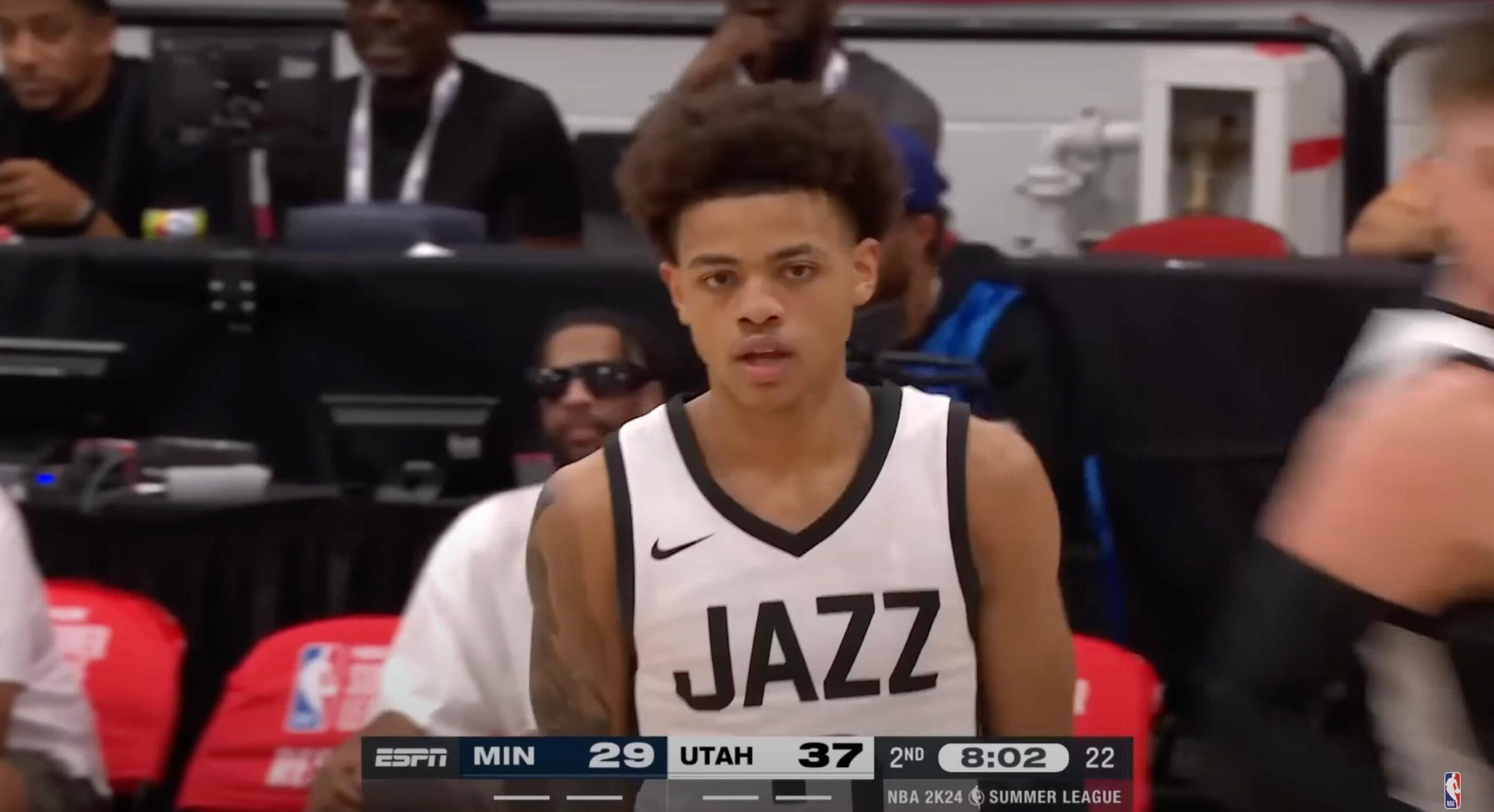 Keyonte George Jazz Summer League