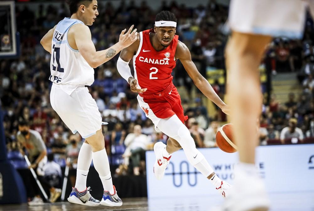 Shai Gilgeous-Alexander Canada Coupe du Monde